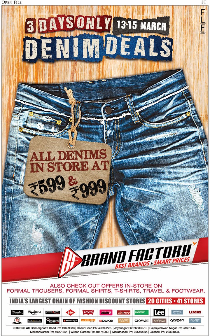 Brand factory online jeans sale